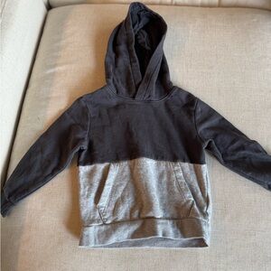 H&M Two-Tone Black and Gray Kids Hoodie